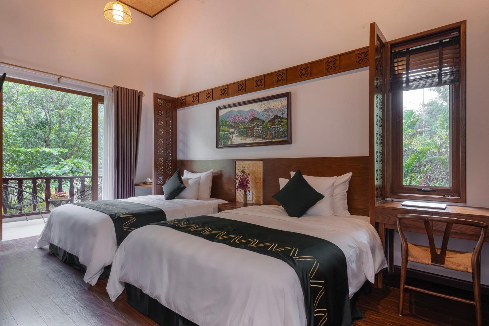 Mai Chau Mountain View Resort Eksteriør billede